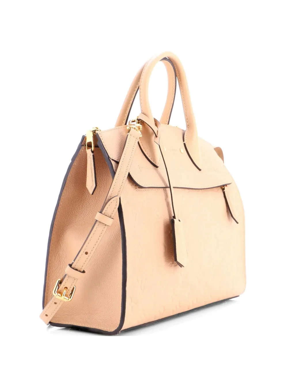 Louis Vuitton Pre-Owned Pont Neuf Handbag Monogram Empreinte Leather MM satchel - Toni neutri