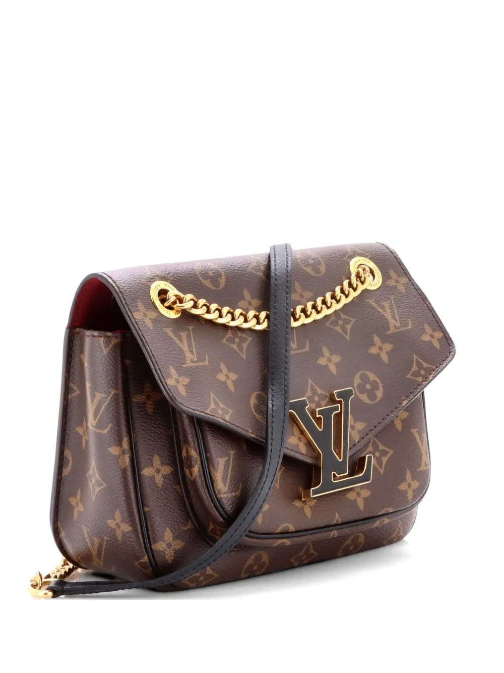 Louis Vuitton Pre-Owned Passy Handbag Monogram Canvas crossbody bag - Marrone