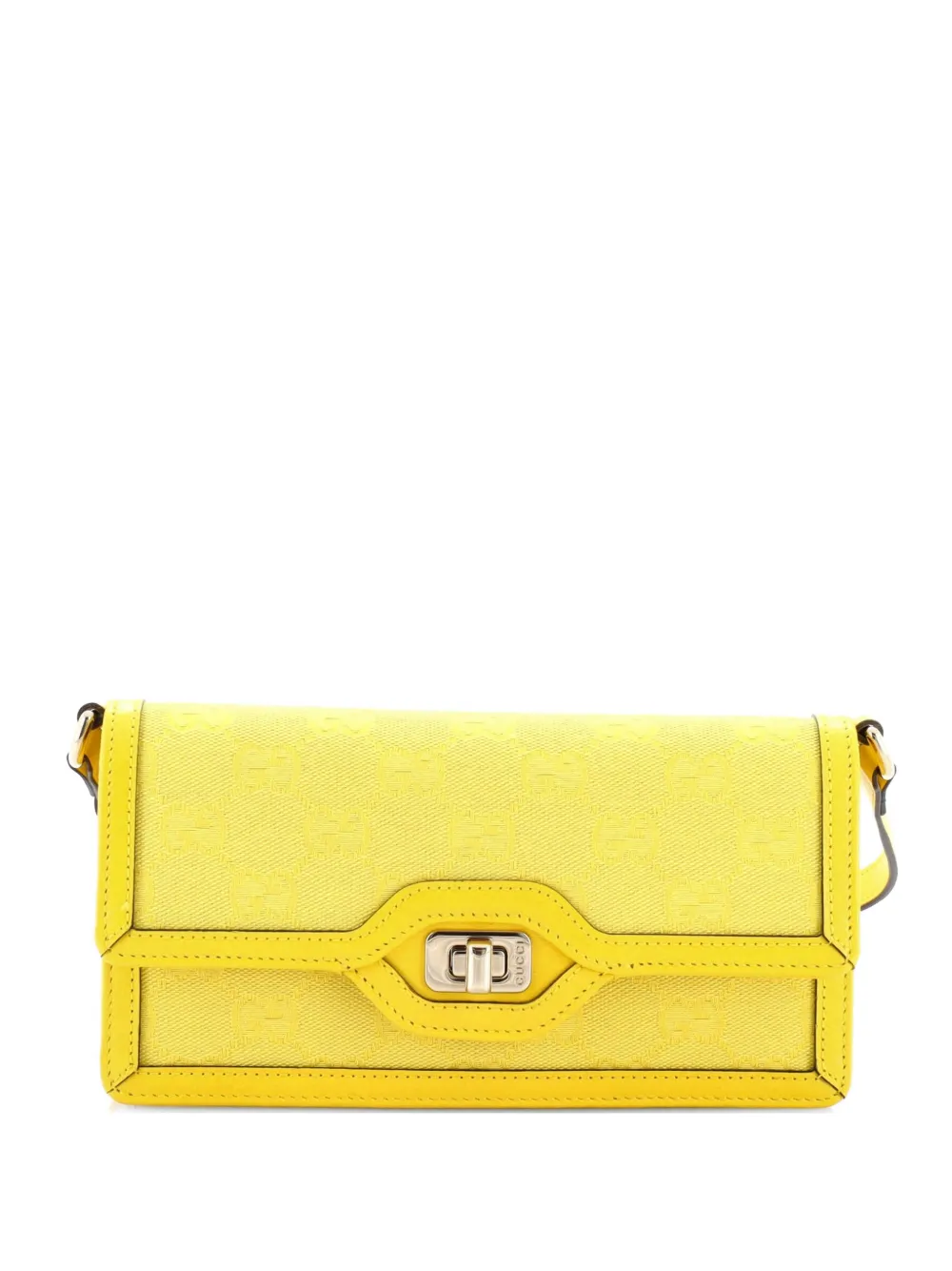 Gucci Pre-Owned Luce GG Canvas Mini shoulder bag - Giallo