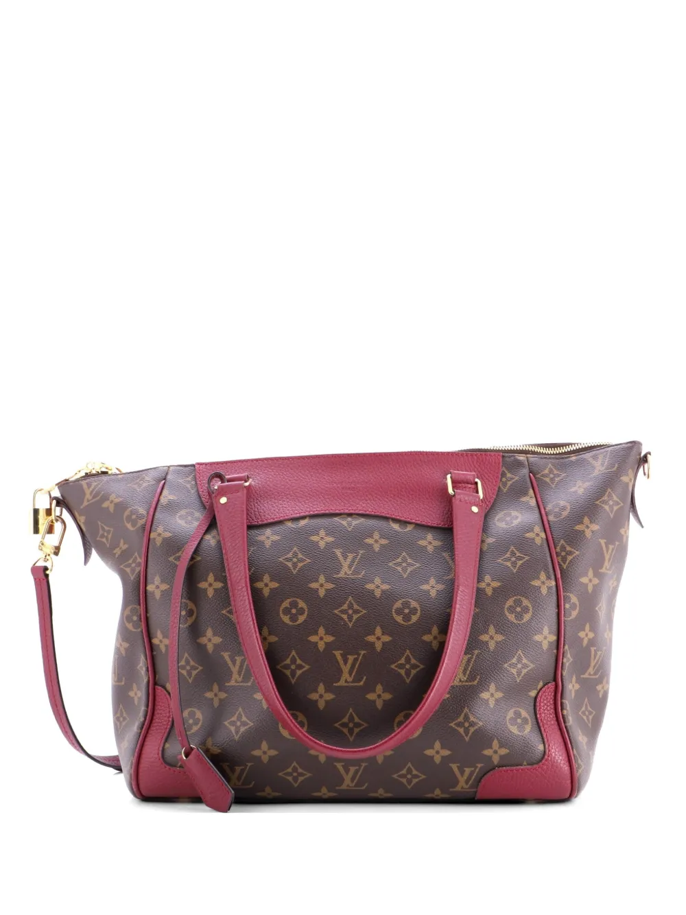 Louis Vuitton Pre-Owned Estrela NM Handbag Monogram Canvas with Leather tote bag - Braun