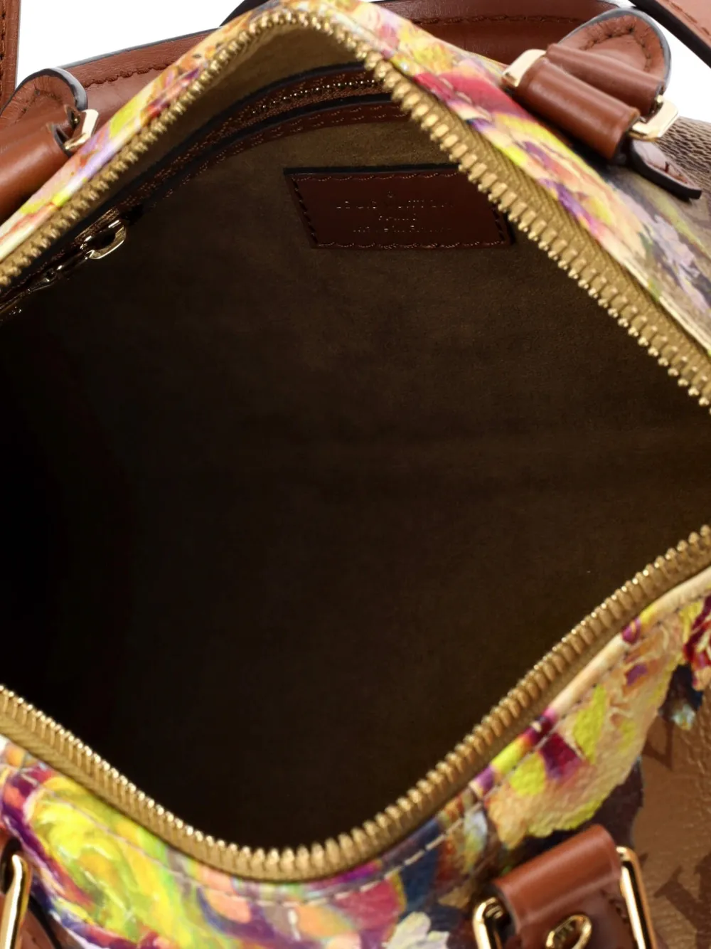 Speedy Bandouliere Bag Limited Edition Flowers Monogram Canvas 25 Satchel