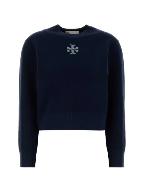 Tory Burch logo knitwear