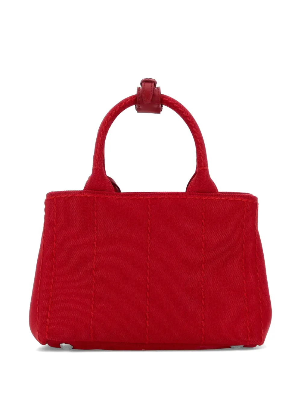  Prada Jardinière Tote Bag - Red 