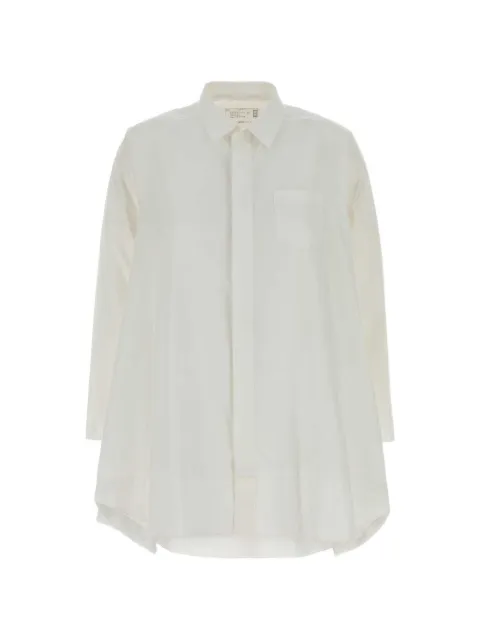sacai poplin shirt