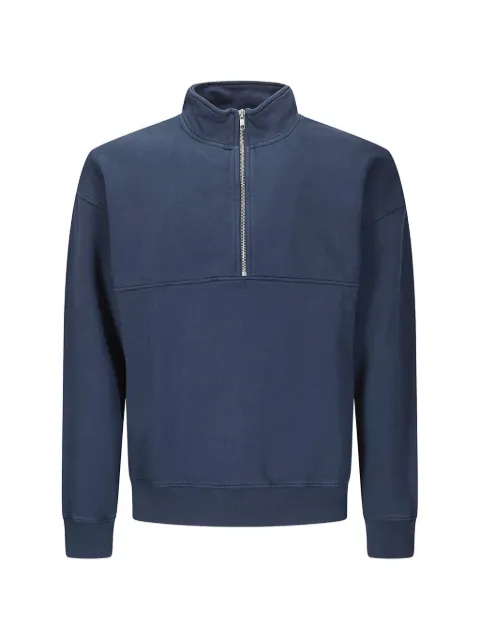 colorful standard tröja med halv dragkedja