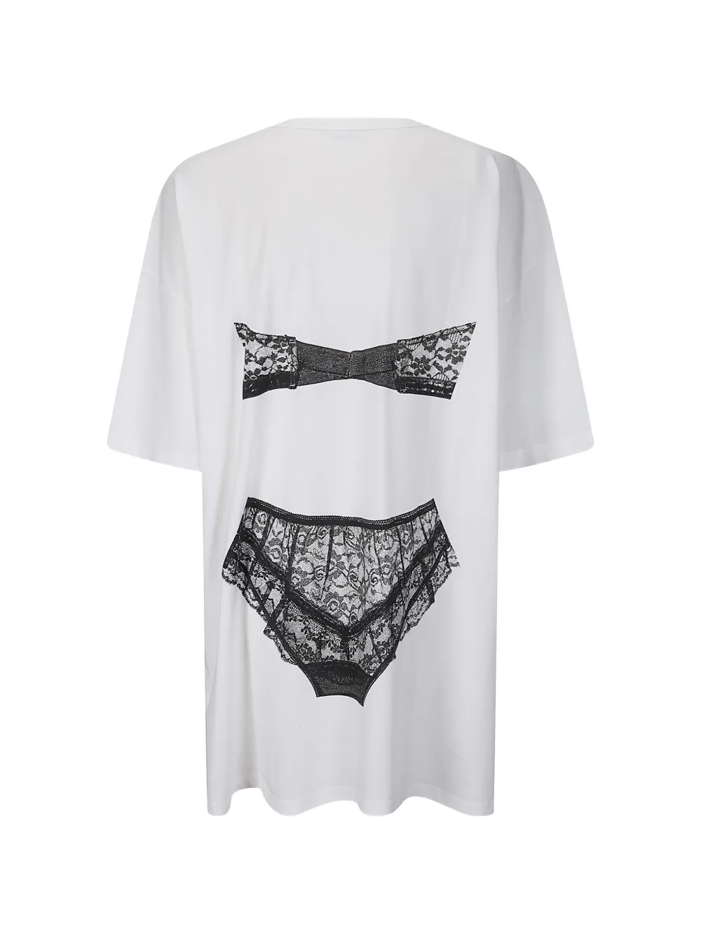 Vaquera T-shirt met print Wit