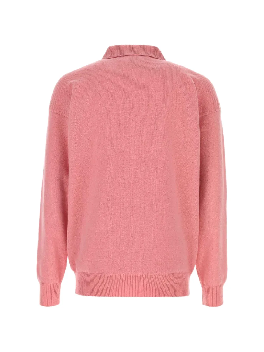 JW Anderson x Pringle of Scotland gebreid poloshirt Roze