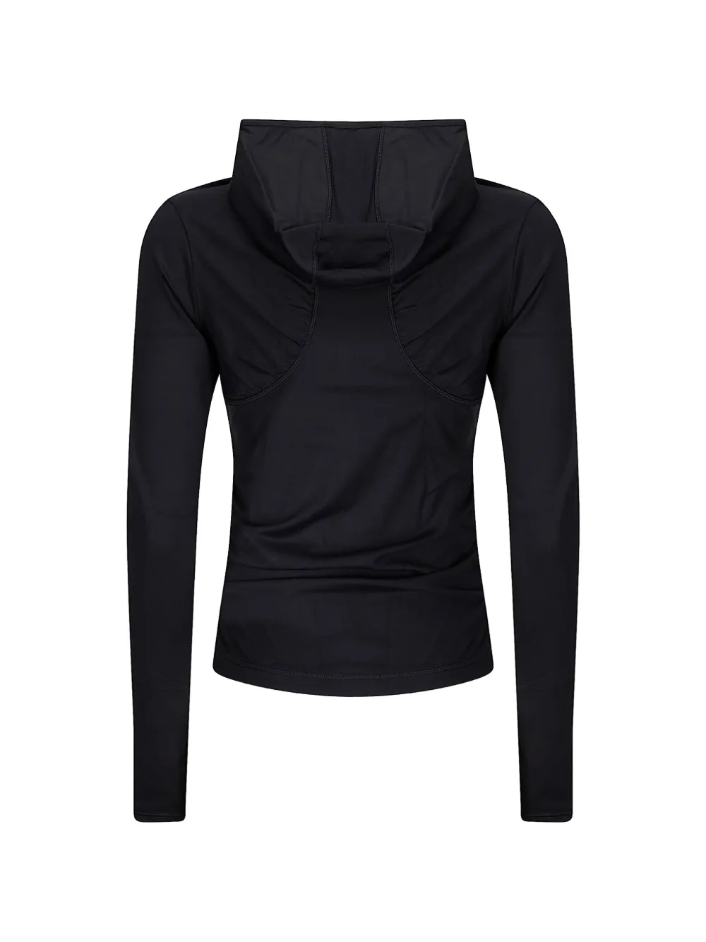 adidas by Stella McCartney x Stella McCartney T-shirt met capuchon Zwart