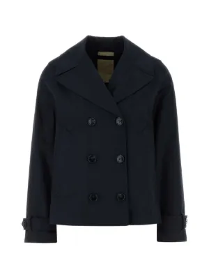 Hecatombic Cappotto Lungo Invernale Doppiopetto Da Donna – Cintura Staccabile, Risvolto Classico, Perfetto Per Ufficio E Tempo Libero