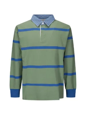 Homme Plissé Issey Miyake プリーツ ロングスリーブポロシャツ