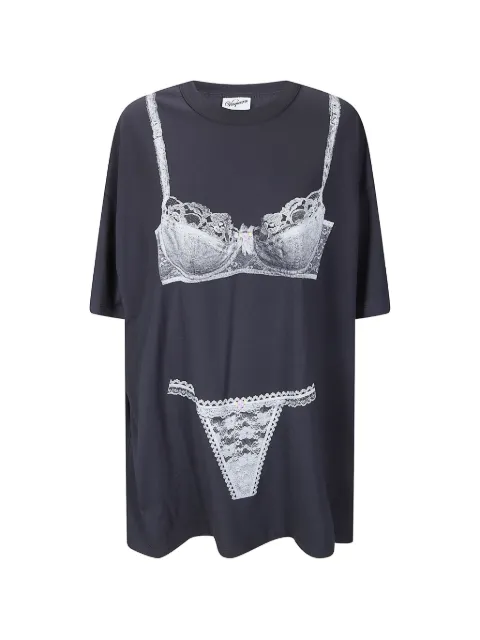 Vaquera playera en trompe l'oeil