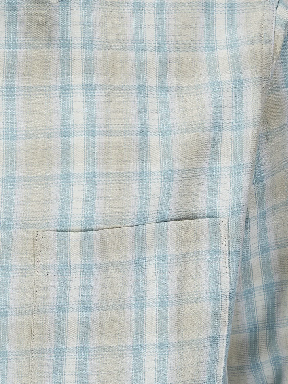 Gramicci Geruit overhemd Blauw