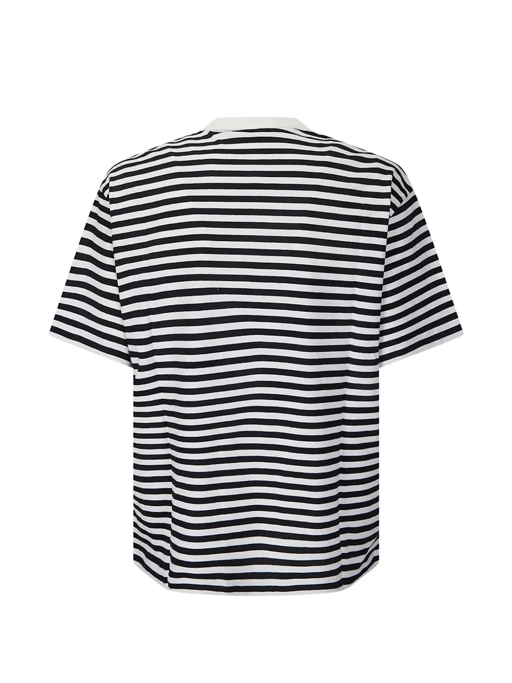 Carhartt WIP Exra gestreept T-shirt met borduurwerk Zwart