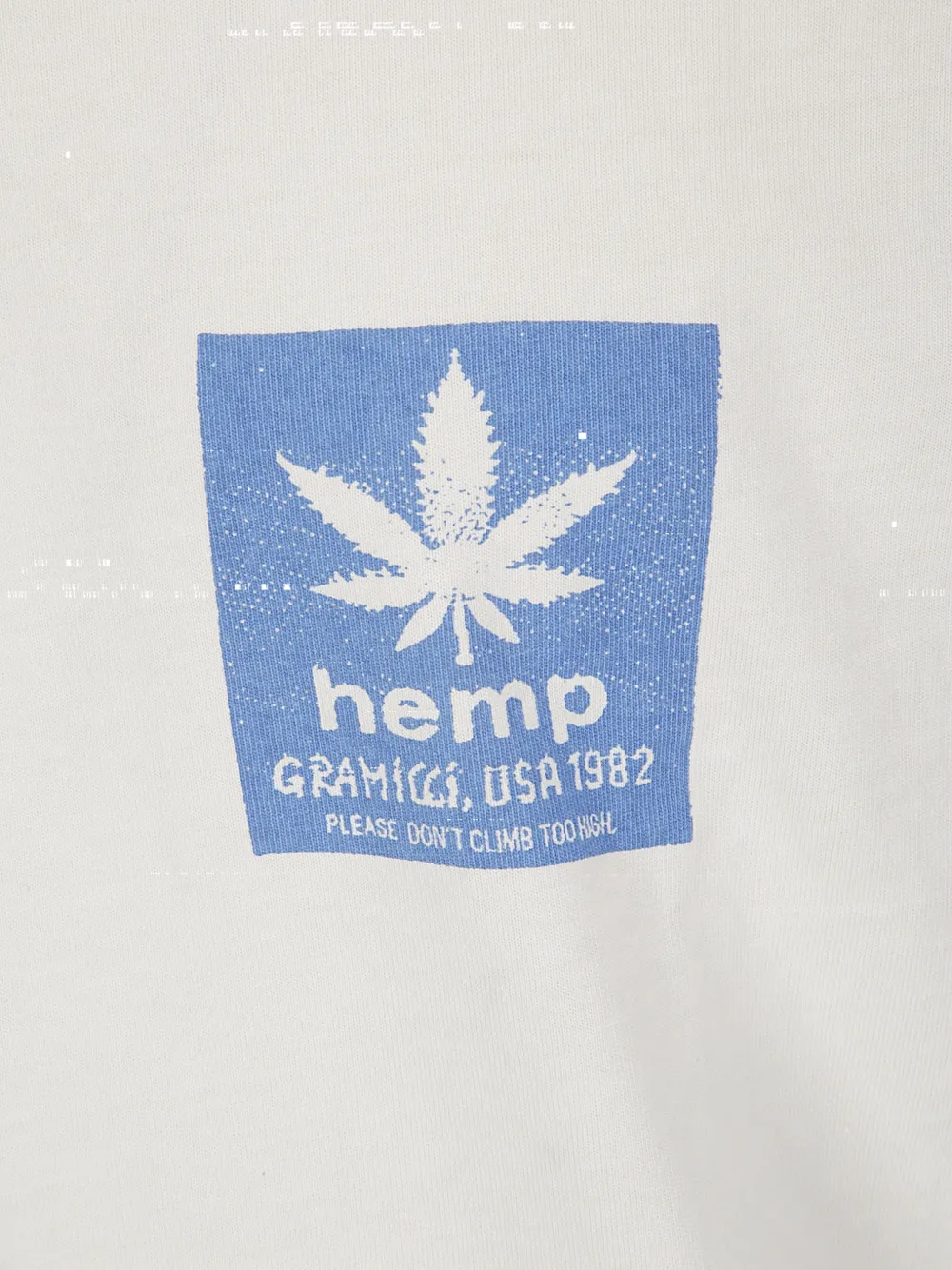 Gramicci T-shirt met logoprint Beige