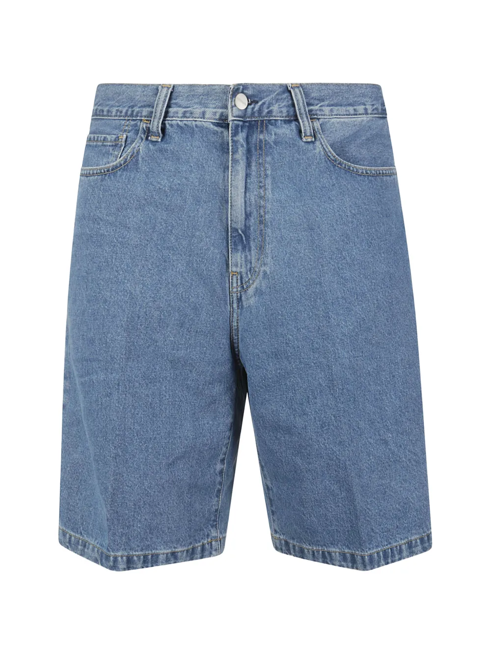 Carhartt WIP Landon logo-patch five-pocket shorts - Blu