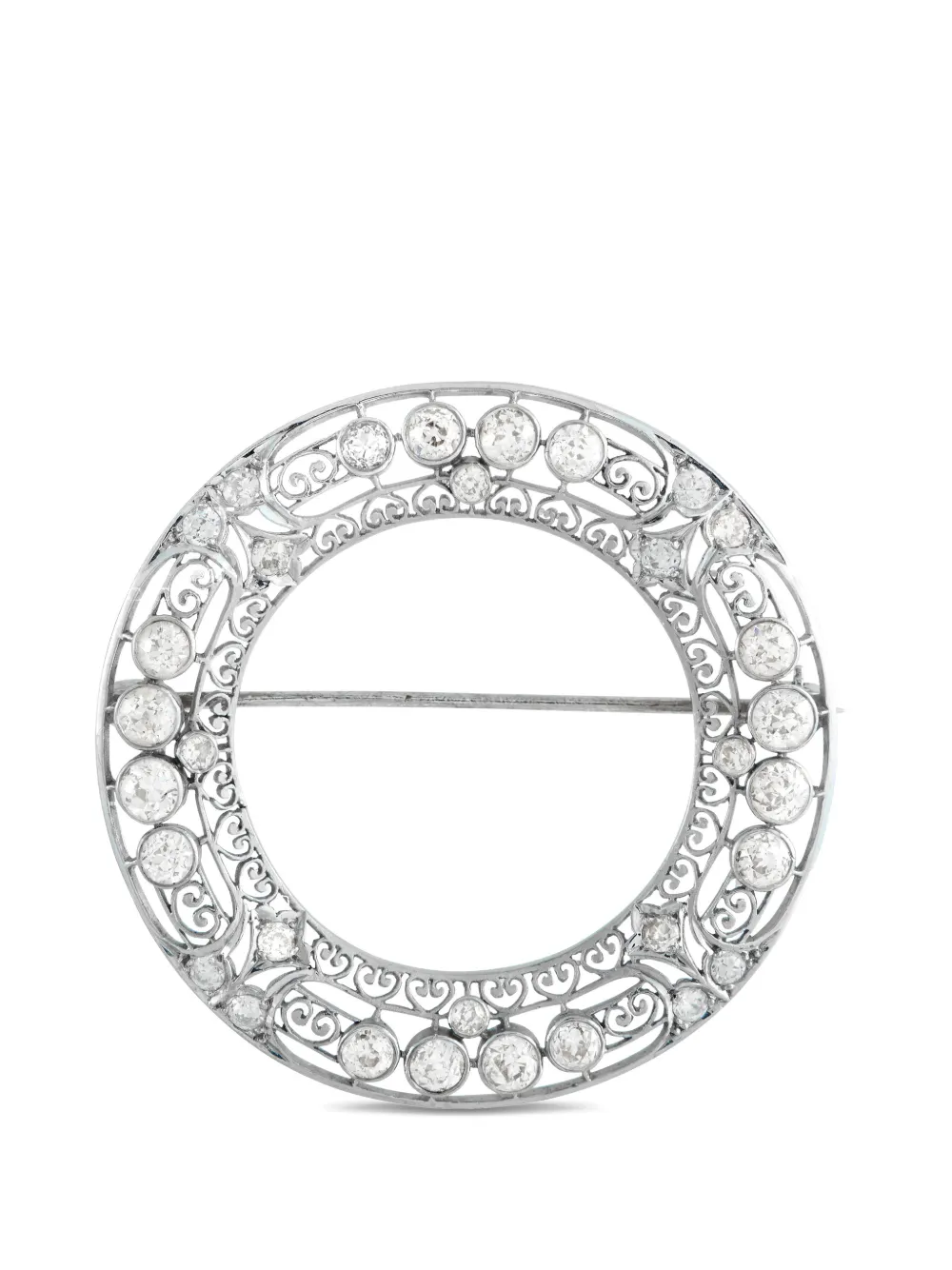 LB Exclusive diamond brooch - Argento