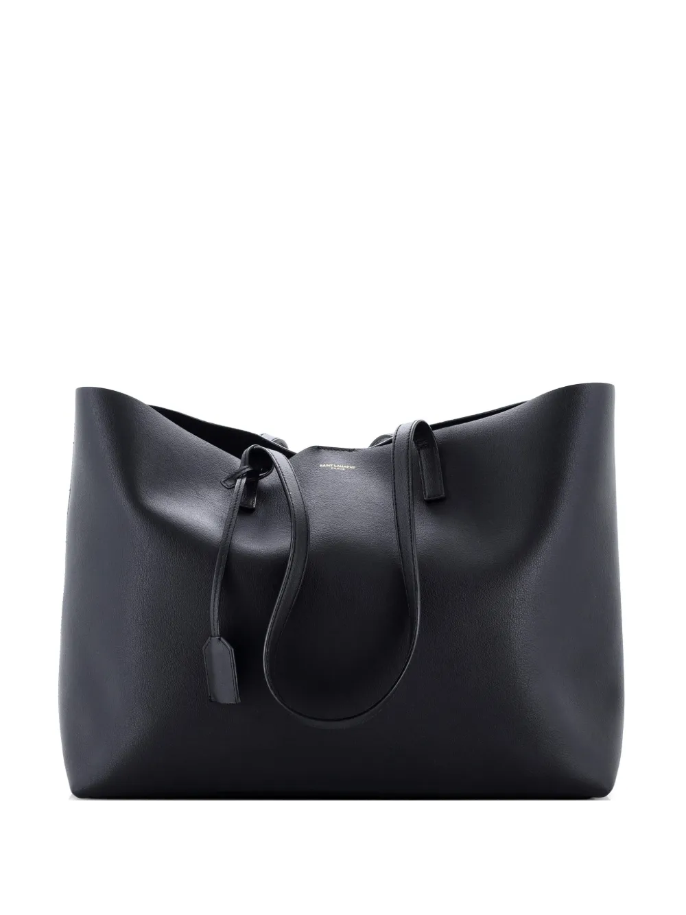 Saint Laurent Pre-Owned Shopper Leather Large tote bag - Nero