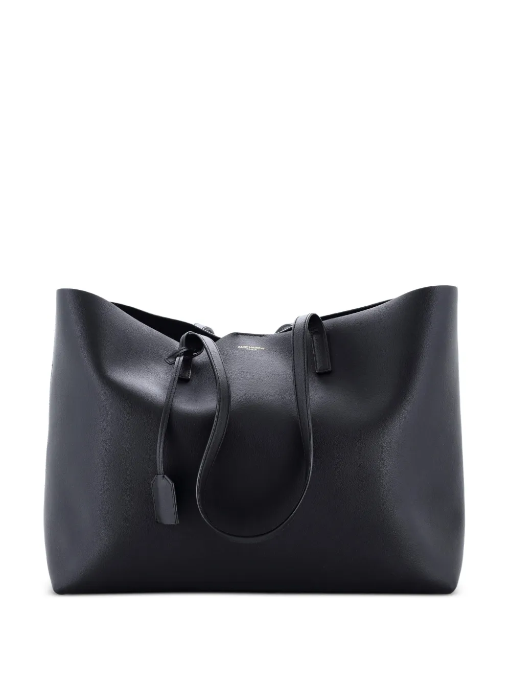 Saint Laurent Pre-Owned Shopper Leather Large tote bag - Nero