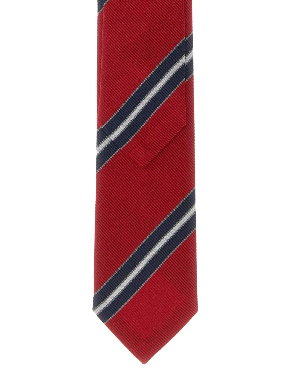 Thom Browne ストライプ ネクタイ | レッド | FARFETCH JP