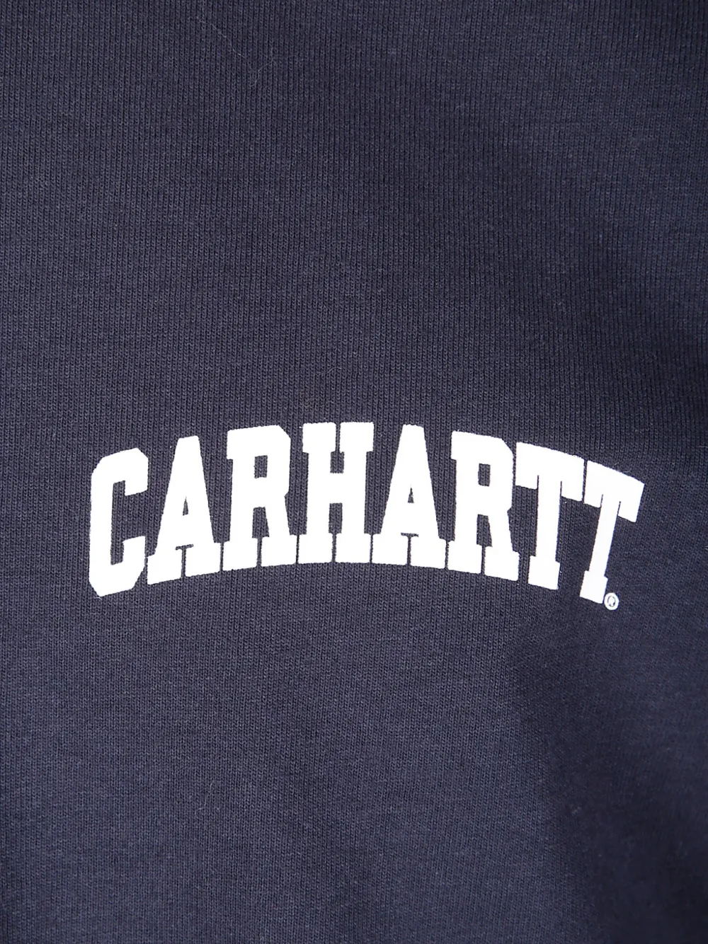 Carhartt WIP University Script T-shirt met ronde hals Blauw