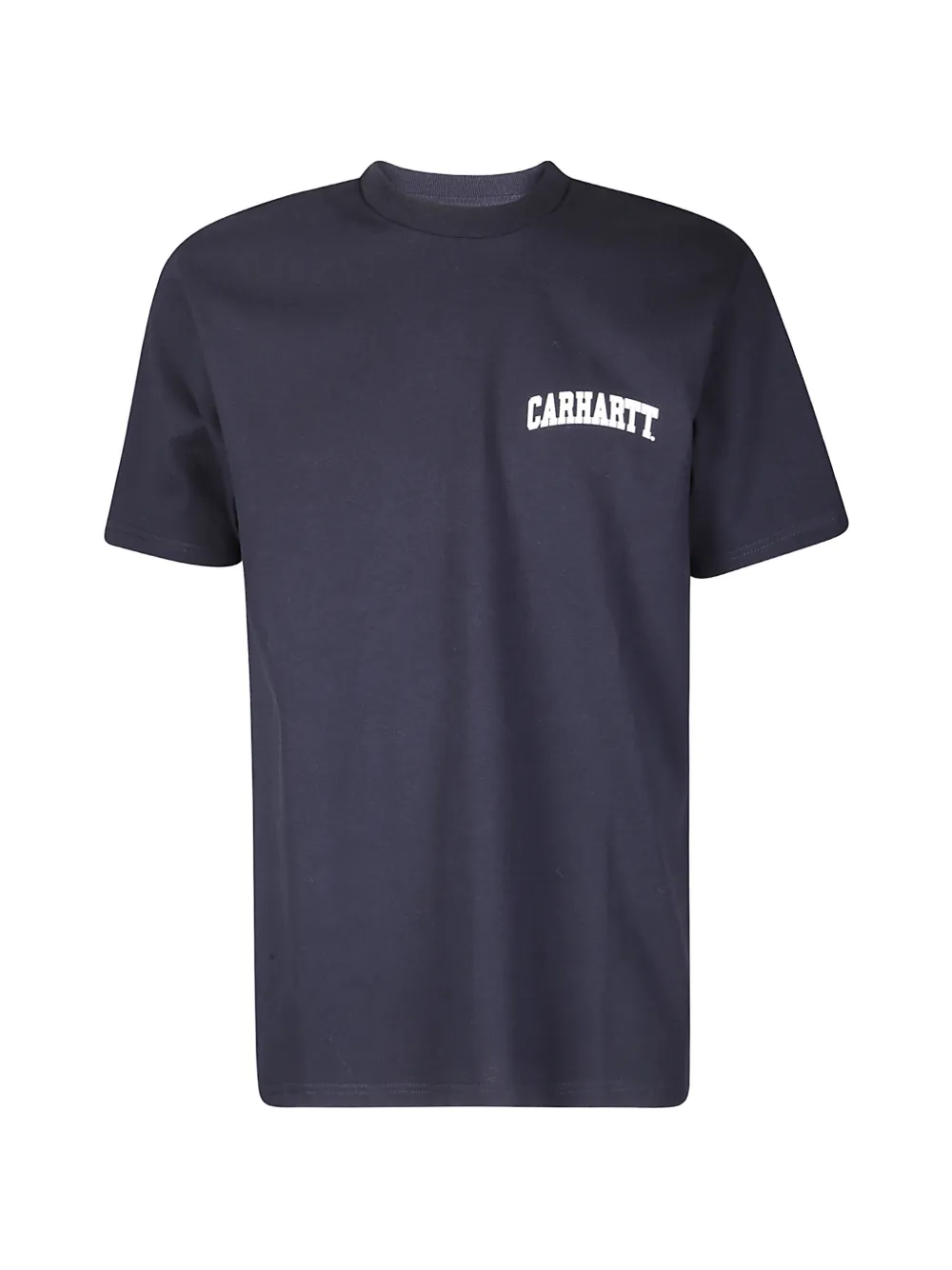 Carhartt WIP University Script T-shirt met ronde hals Blauw