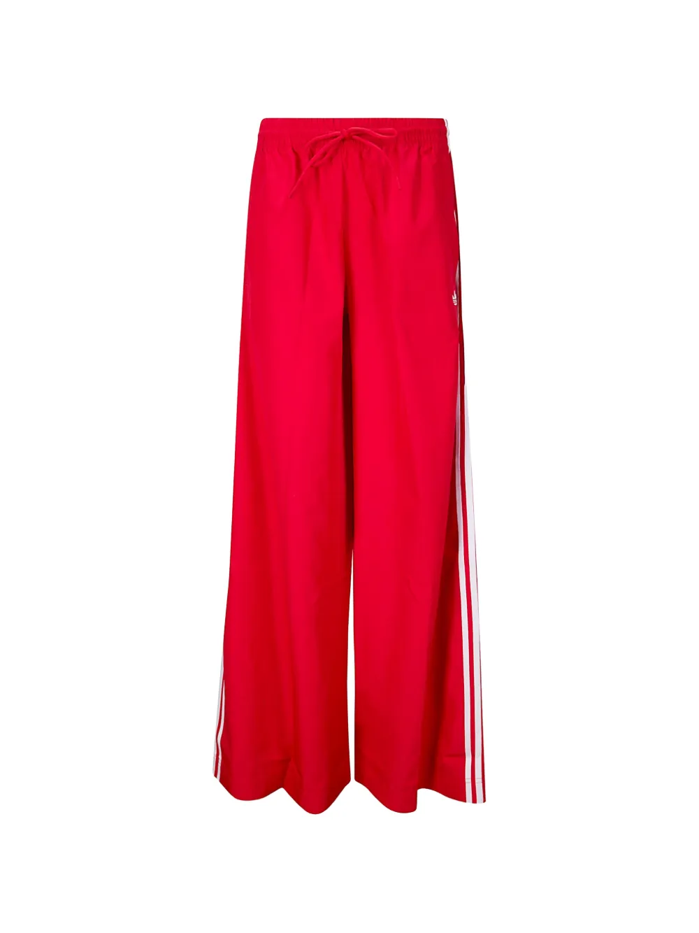 adidas drawstring striped track pants - Rosso