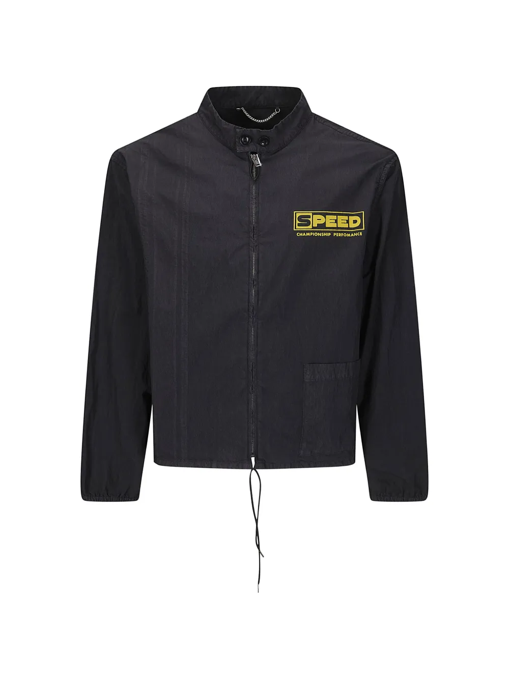 Maison Margiela slogan-print track jacket - Nero