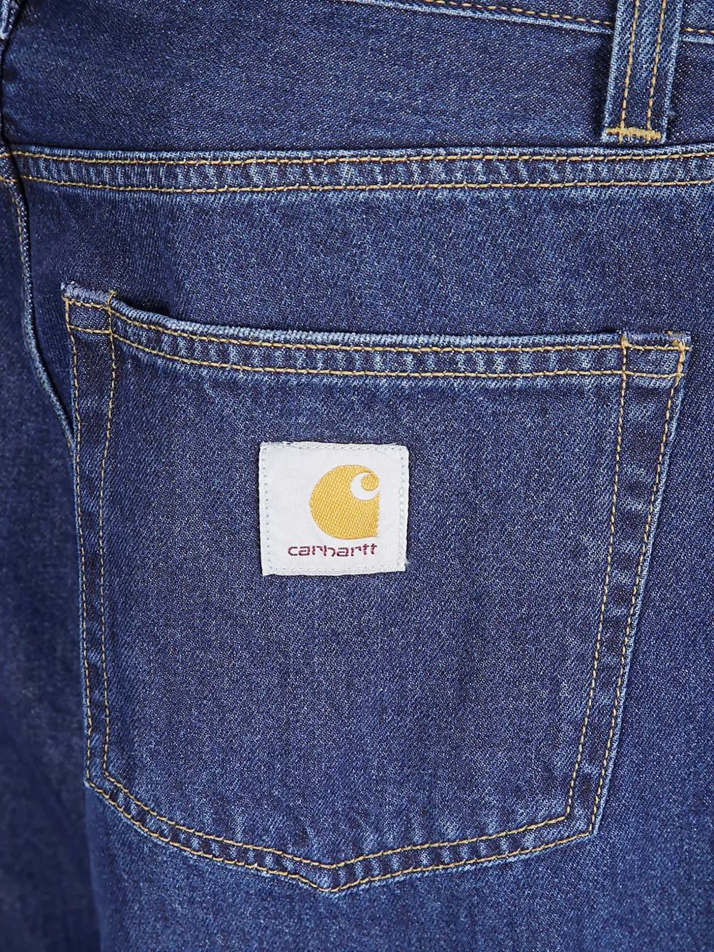 Carhartt WIP Landon mid waist broek met vijf zakken Blauw
