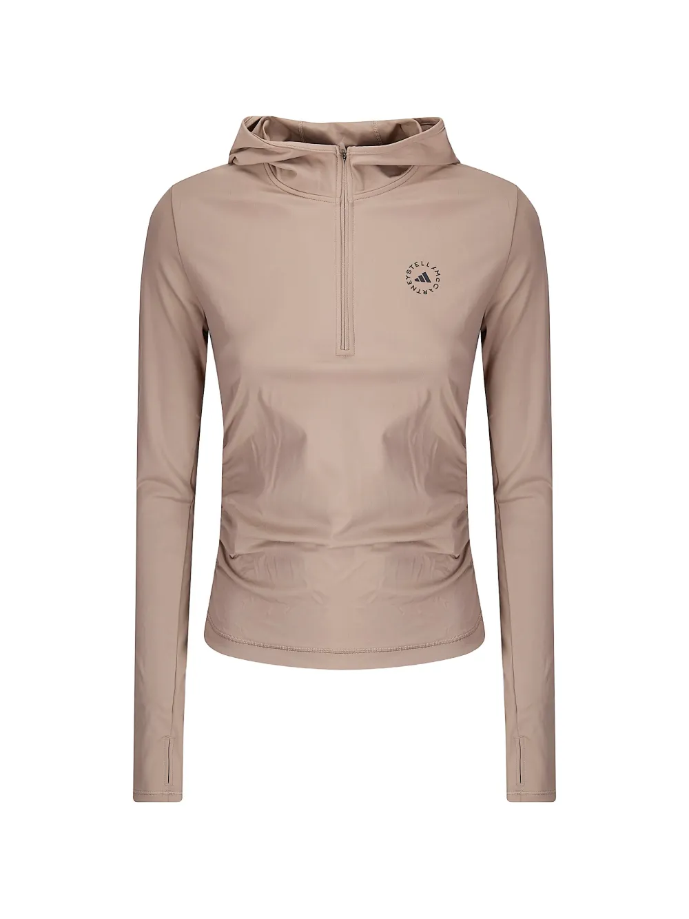 adidas by Stella McCartney longsleeve hooded knitwear - Toni neutri