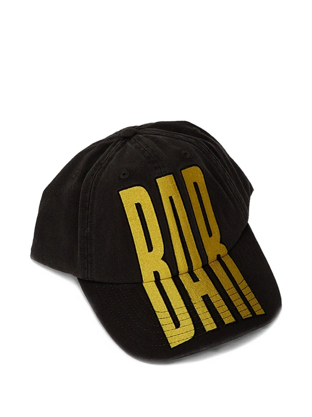  Kap Company Embossed Print Baseball Cap - Black 