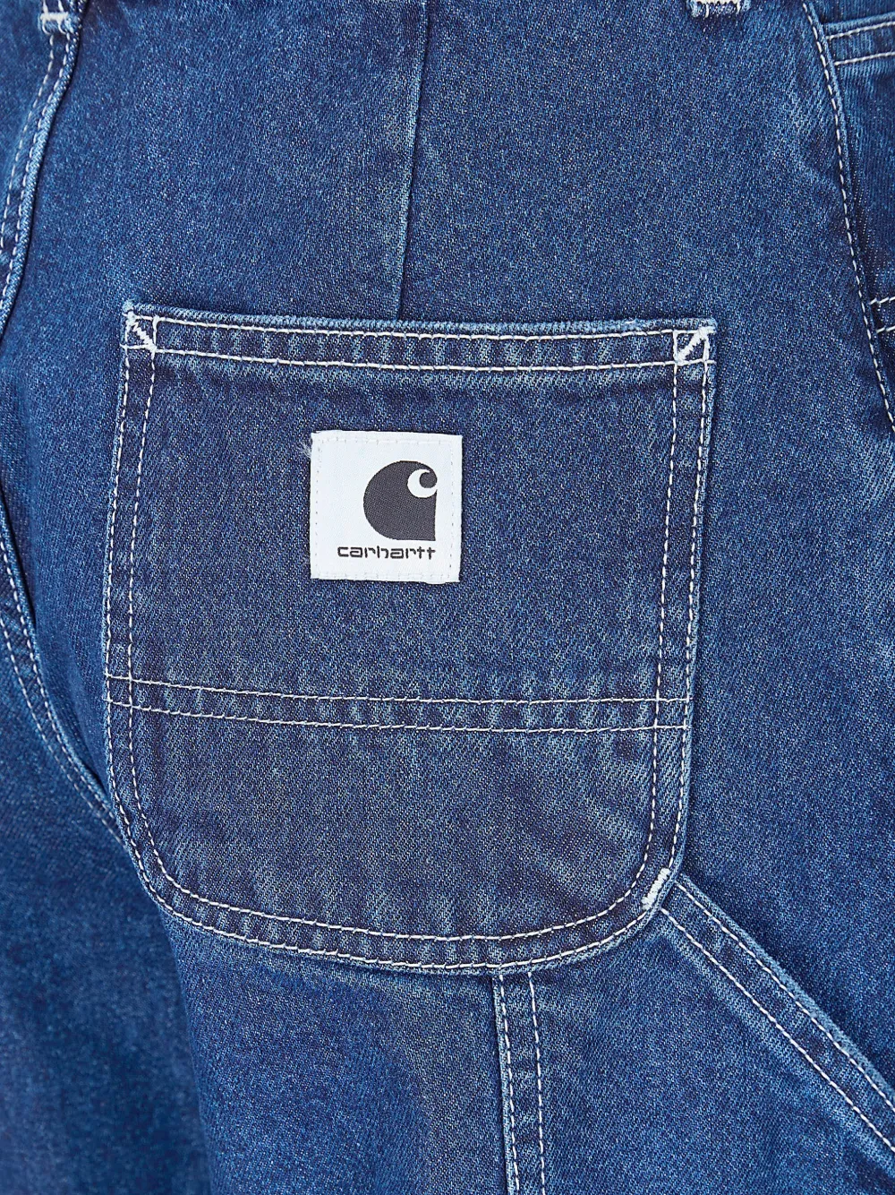 Carhartt WIP Jeans met cargo zakken Blauw