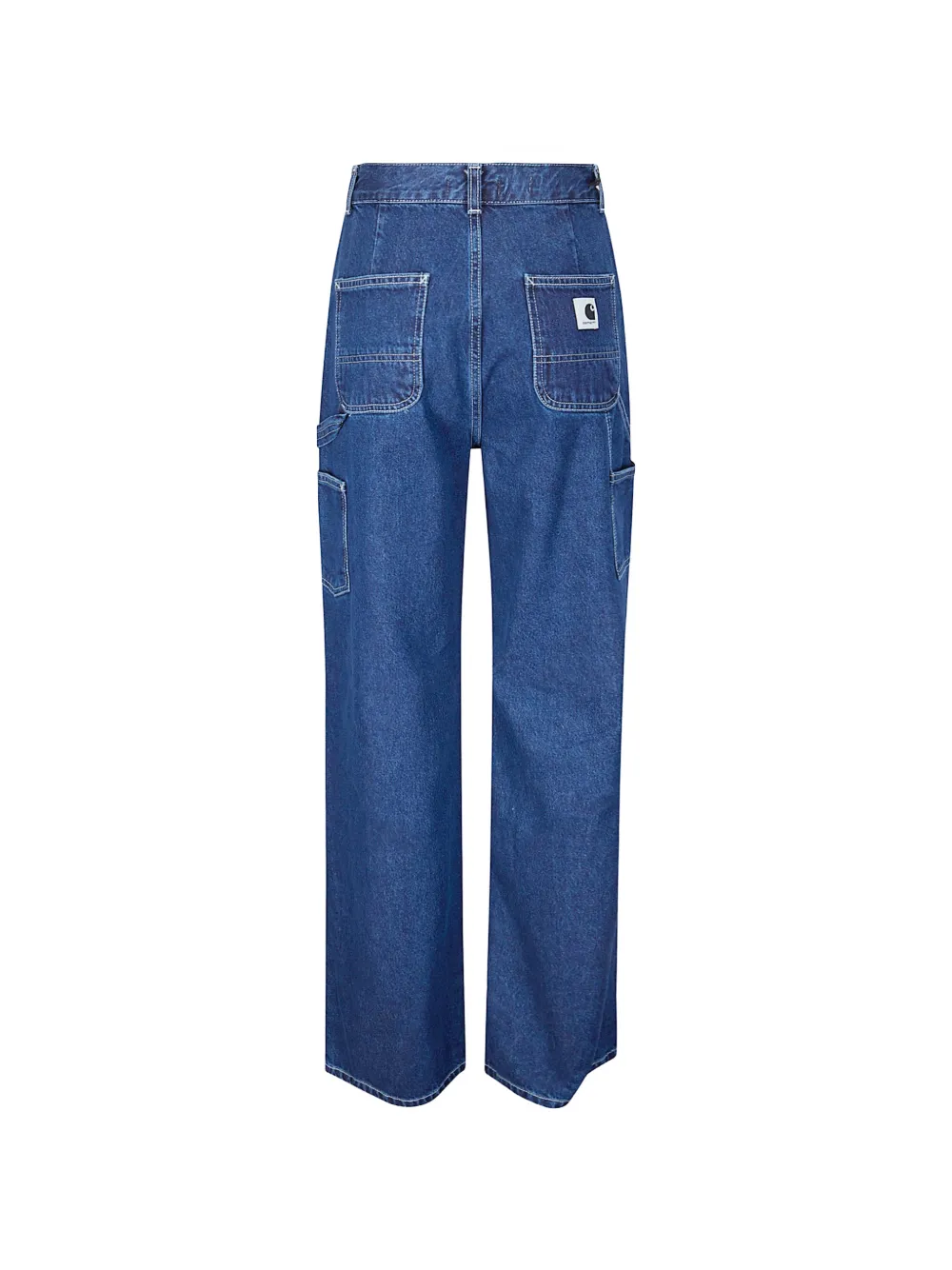 Carhartt WIP Jeans met cargo zakken Blauw