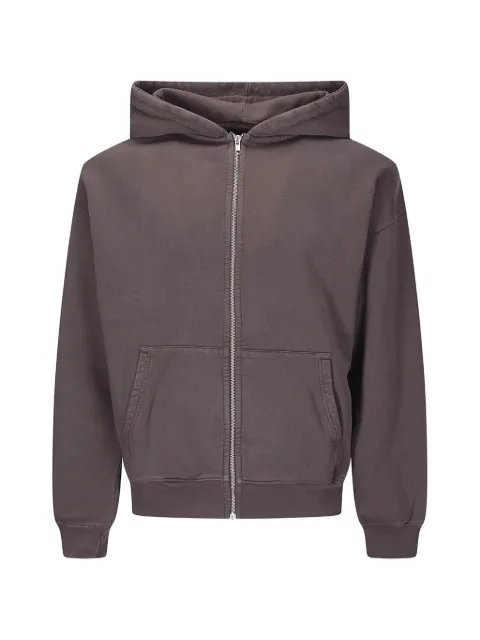 colorful standard oversized zip-up hoodie