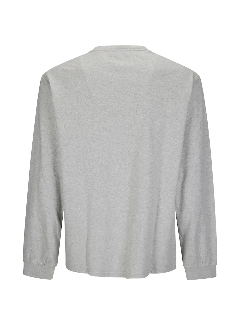 Carne Bollente Print Long-sleeve T-shirt In Gray