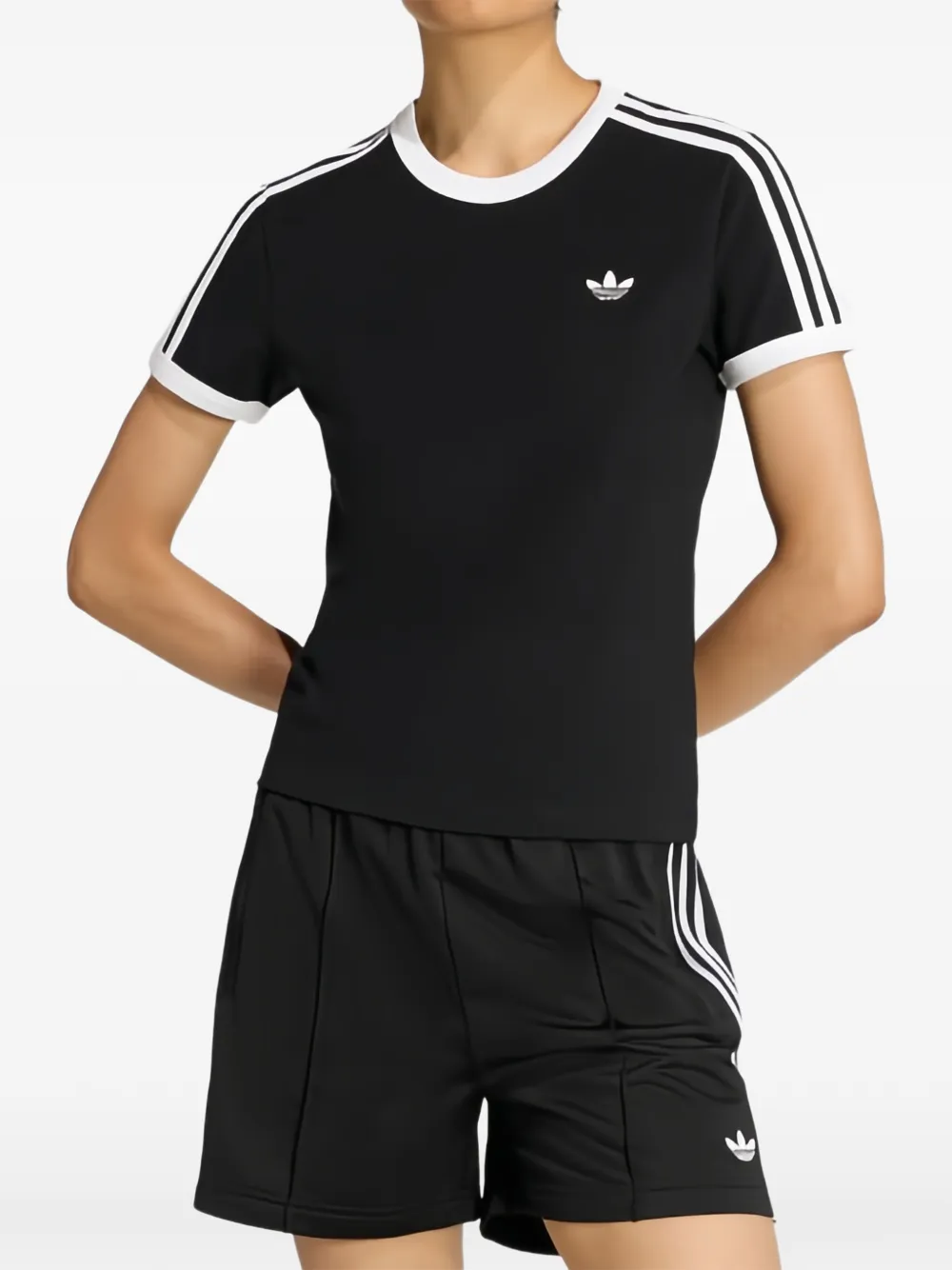 Adidas Firebird Adilenium trainingsbroek met zijstreep Rood