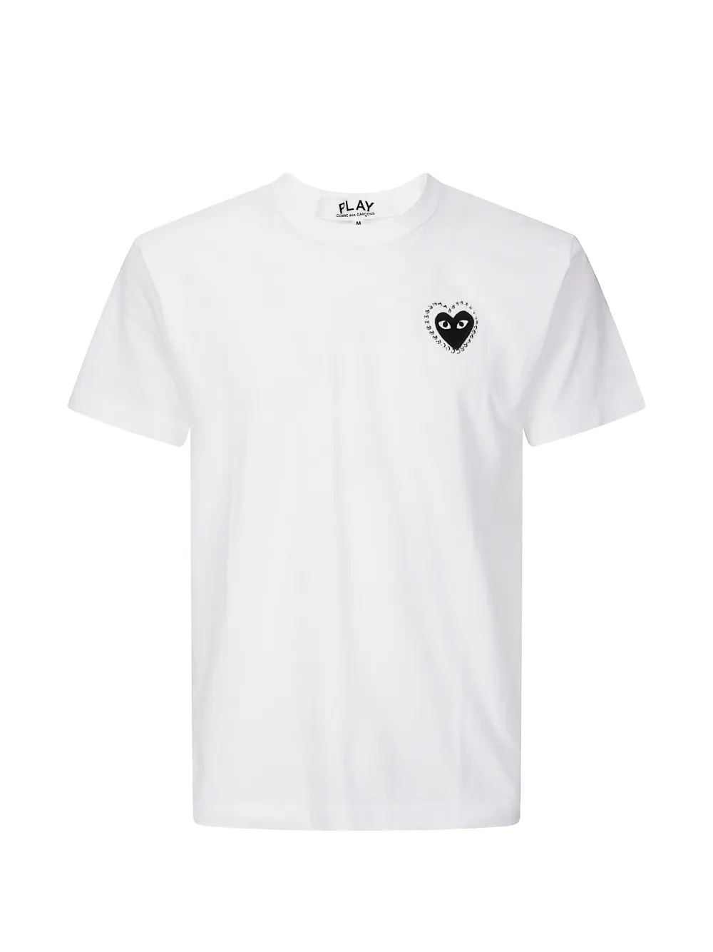 Comme Des Garçons Play T-shirt con dettaglio a cuore - Bianco