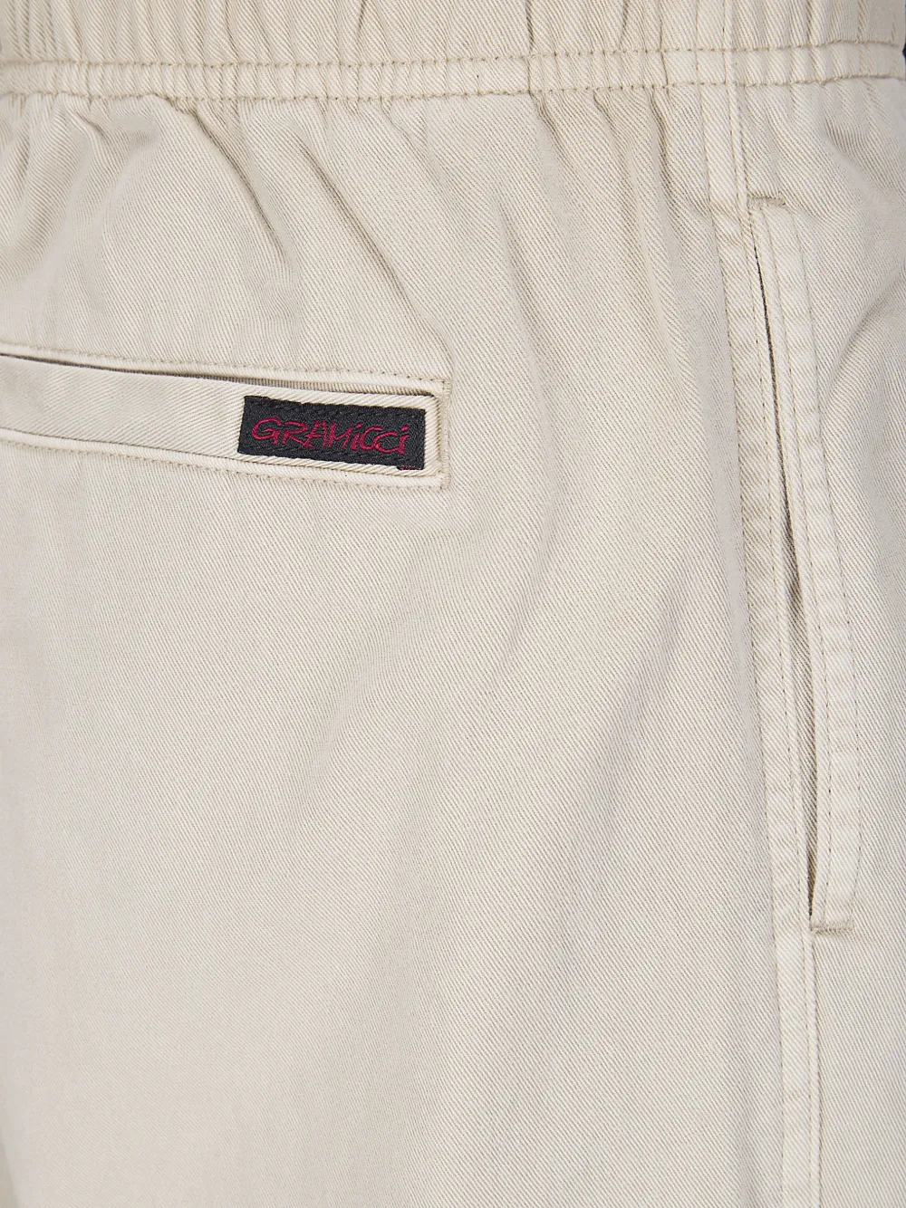 Gramicci Broek met ceintuur Beige
