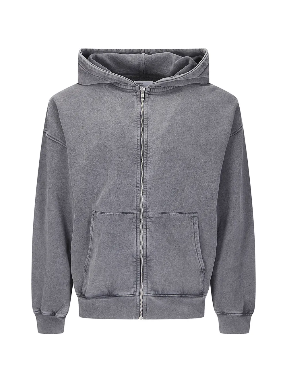 colorful standard Felpa con cappuccio e zip - Grigio
