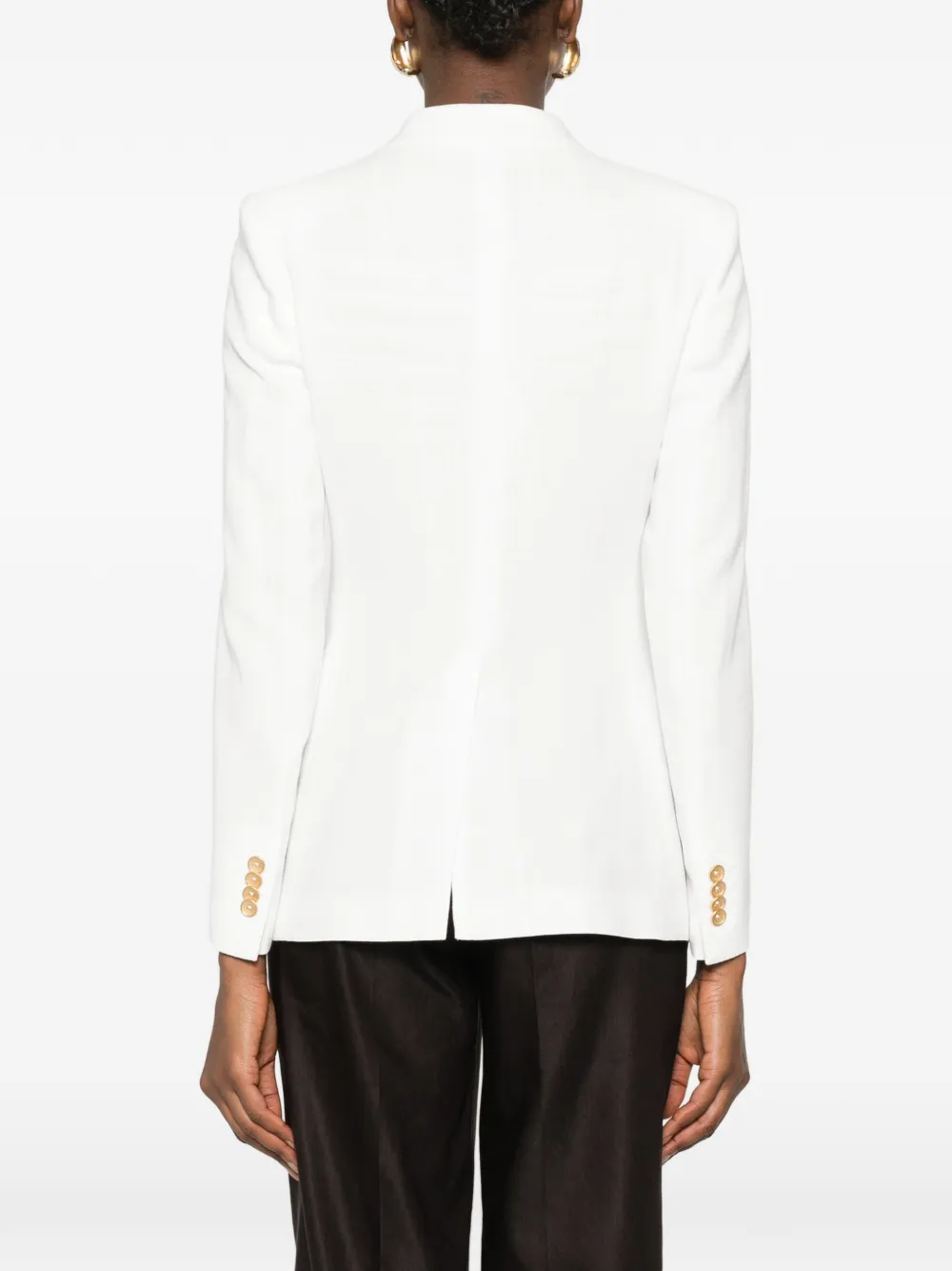 Tagliatore Blazer met V-hals Beige