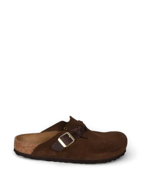 Birkenstock Boston buckle-strap mules