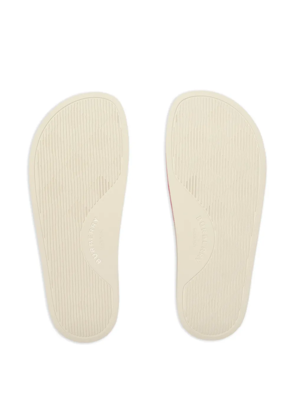 Burberry check slides Beige