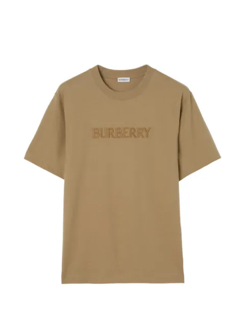Burberry logo detail cotton t-shirt
