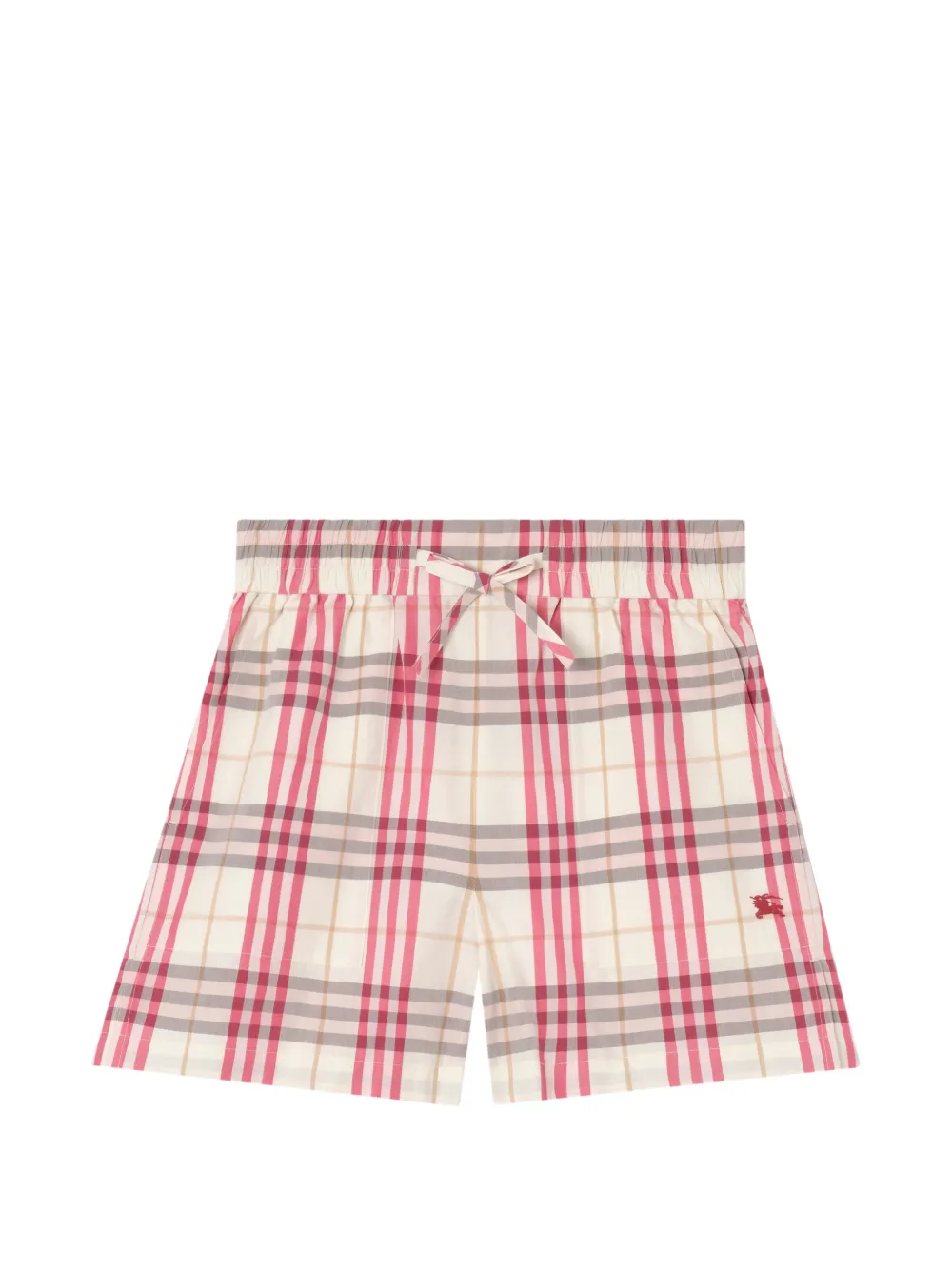 Burberry Shorts a quadri - Toni neutri