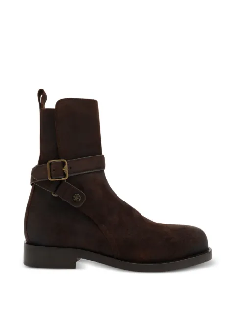Burberry waxed suede Ledger boots​​