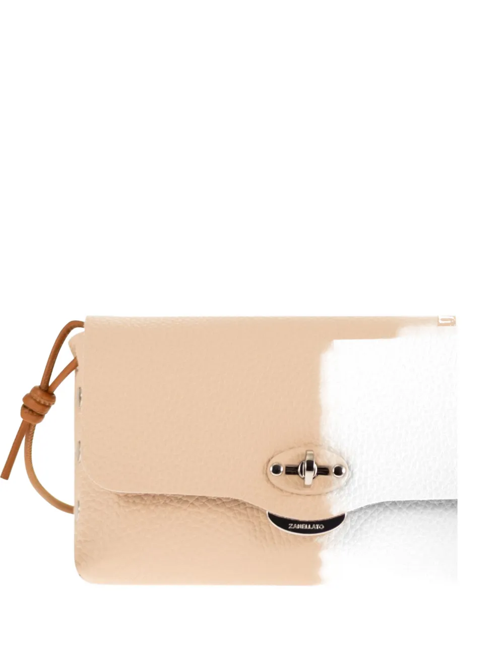 Zanellato small Lettera Pochette leather mini bag - Toni neutri