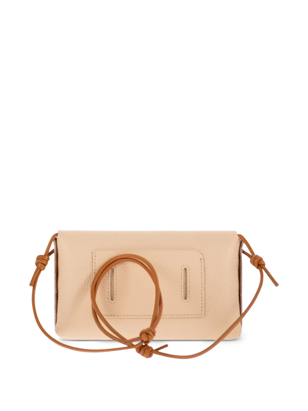 Small Lettera Pochette Leather Mini Bag