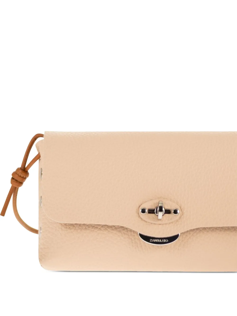 Zanellato small Lettera Pochette leather mini bag - Toni neutri