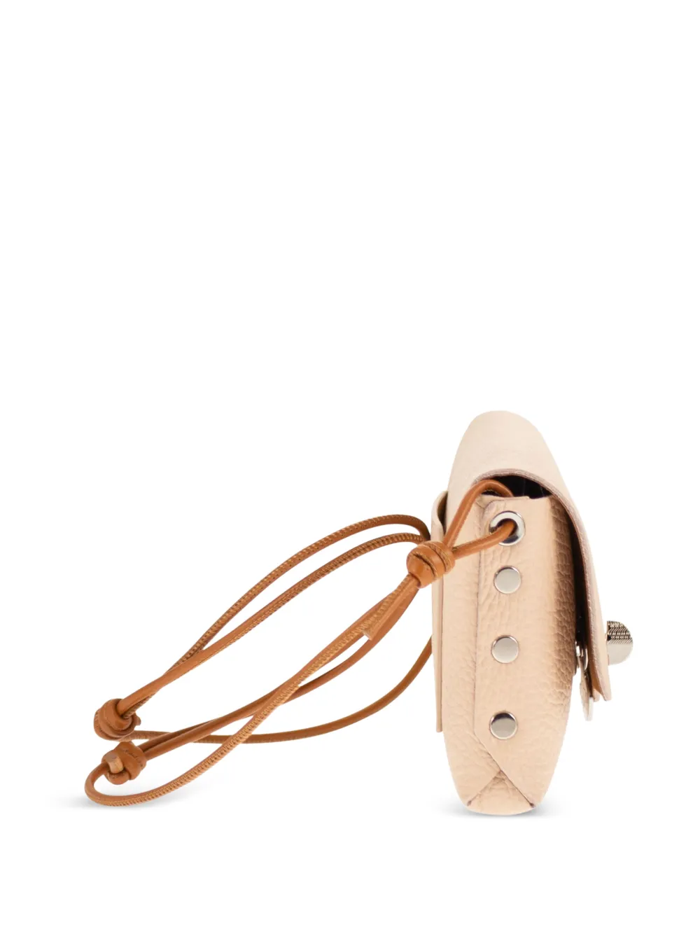 Small Lettera Pochette Leather Mini Bag