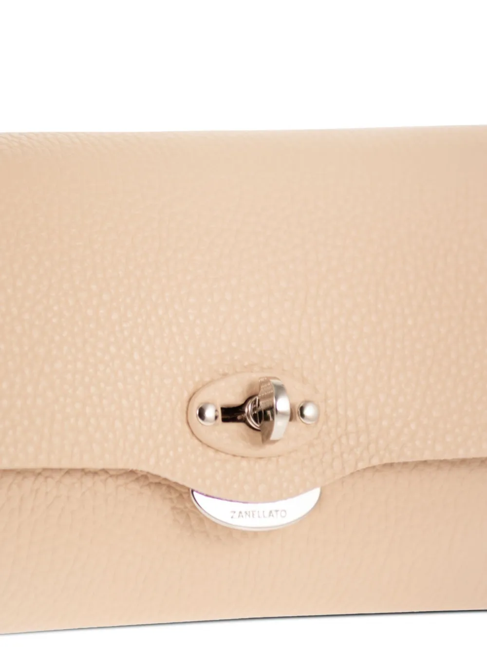 Small Lettera Pochette Leather Mini Bag