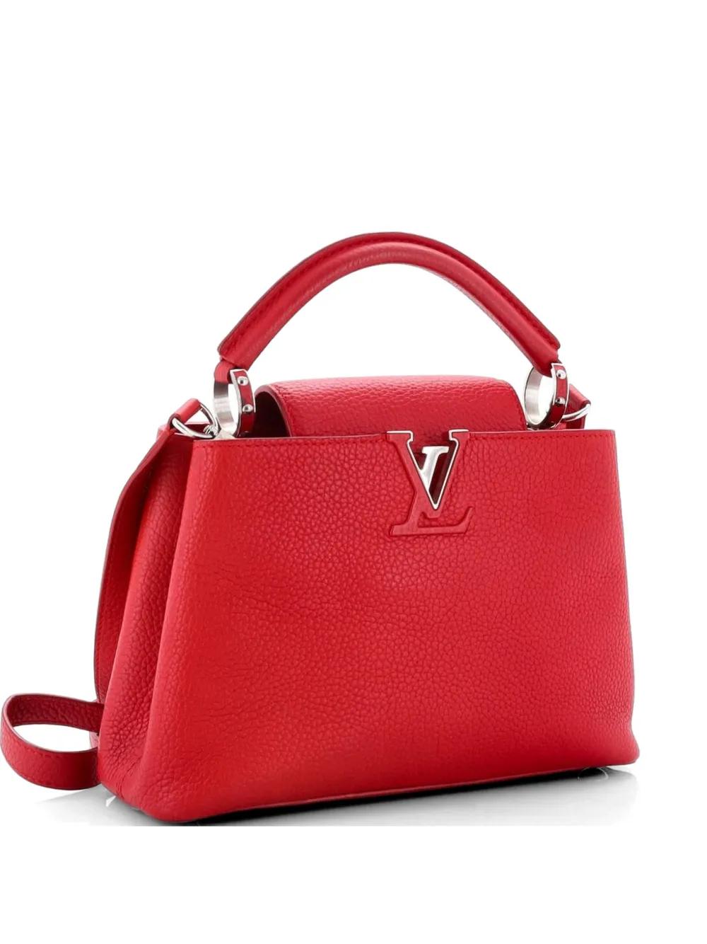Louis Vuitton Pre-Owned Capucines Bag Leather BB satchel - Rosso